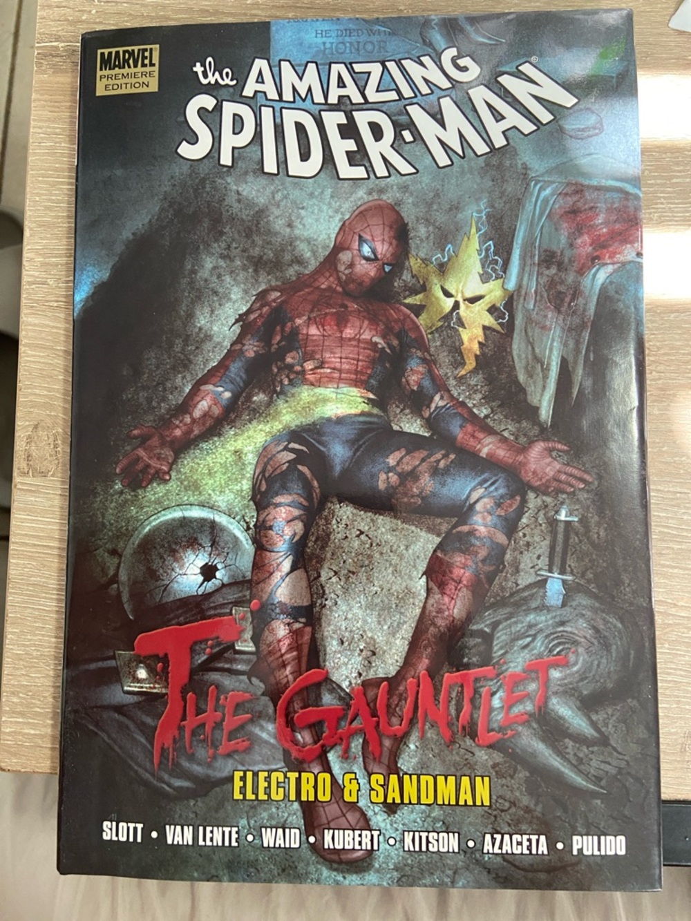 The Amazing Spider-Man The Gauntlet Comic Book Vol 1 Electro & Sandman Hardcover